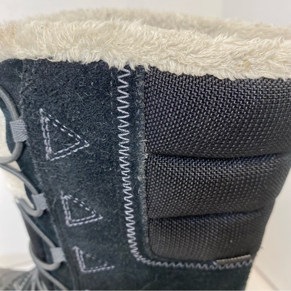 The North Face Boots Waterproof Lined Black & White Youth Size 5 - Picture 9 of 14